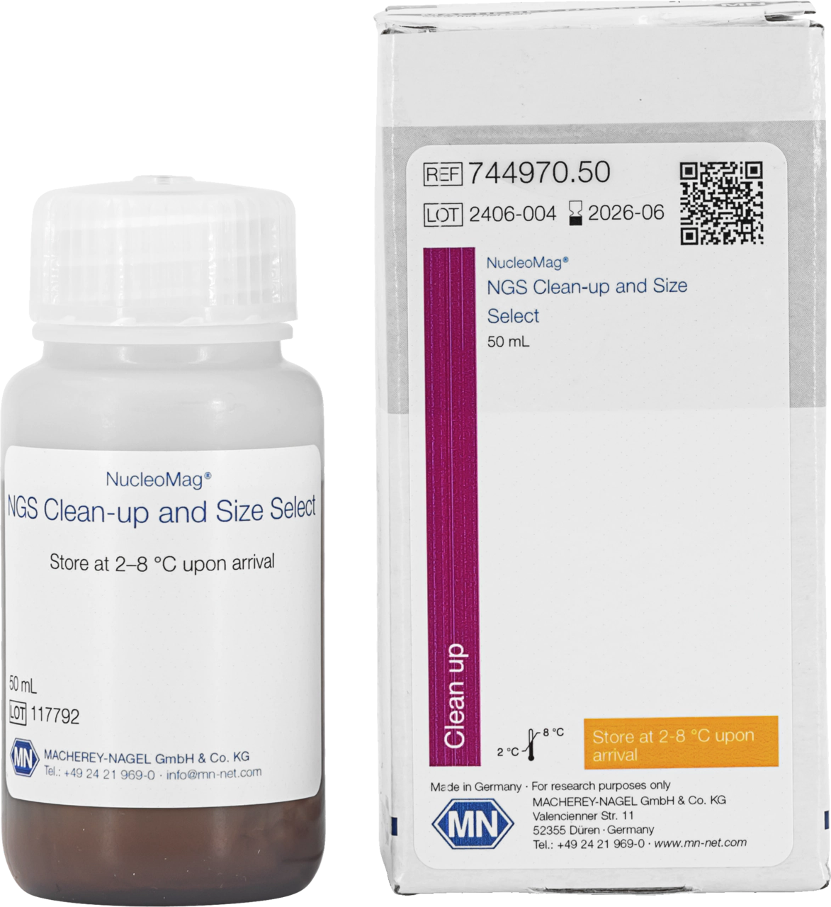 NucleoMag kit for clean up and size selection of NGS library prep reactions