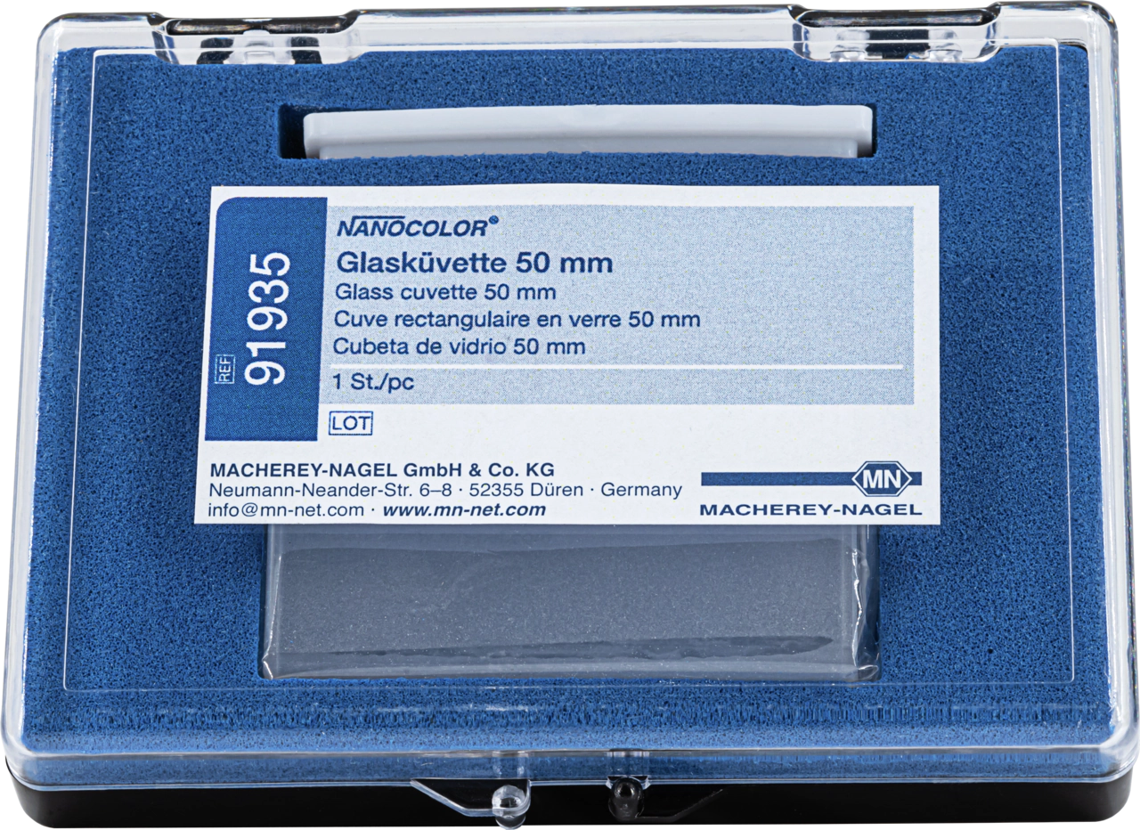 NANOCOLOR Glass cuvette, 50 mm
