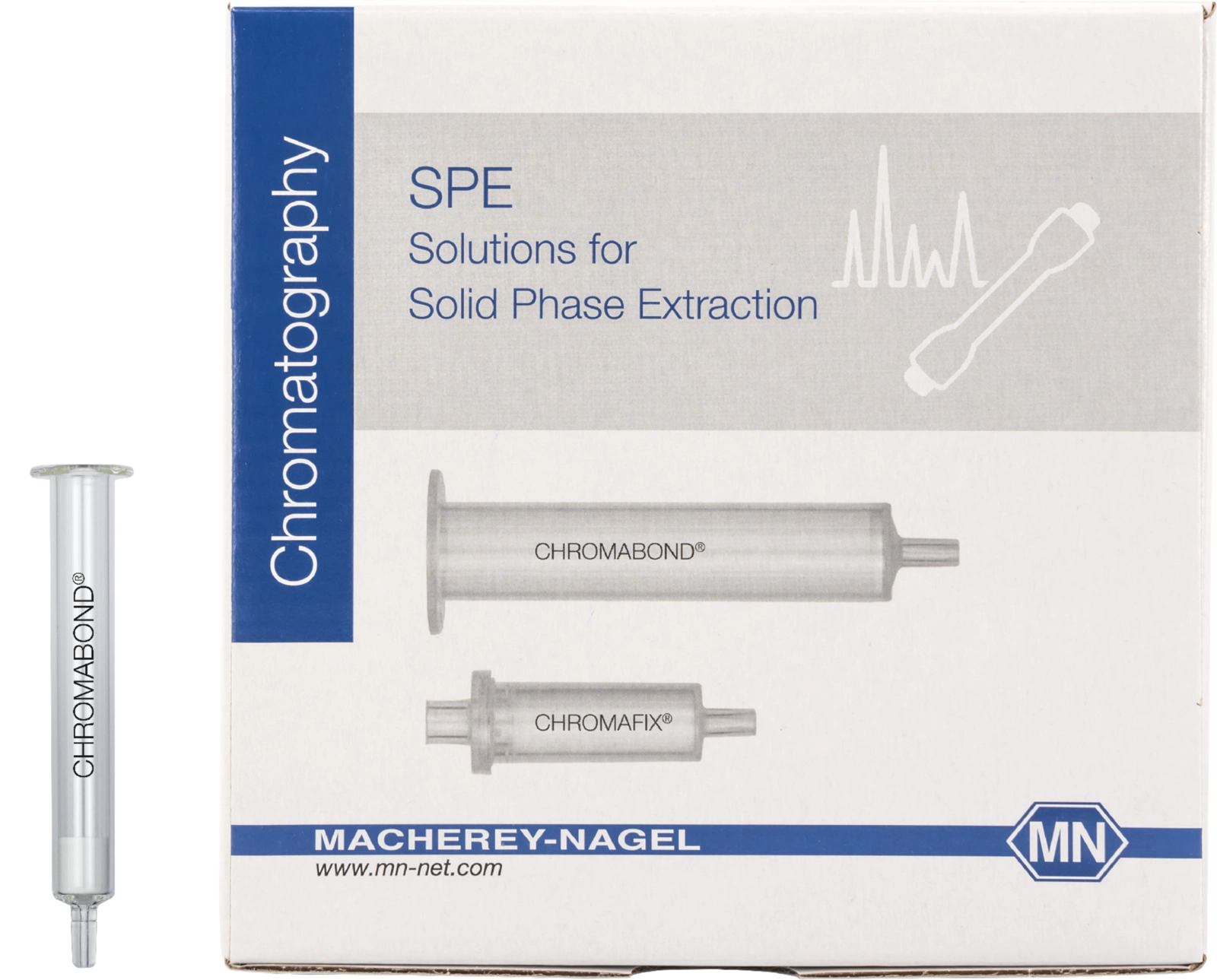 SPE glass column, CHROMABOND SiOH, 45 µm, 3 mL/200 mg