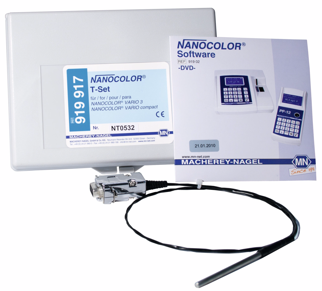 NANOCOLOR T‑Set for heating block control