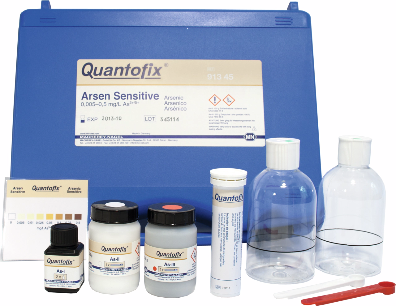 Semi-quantitative test strips QUANTOFIX Arsenic Sensitive