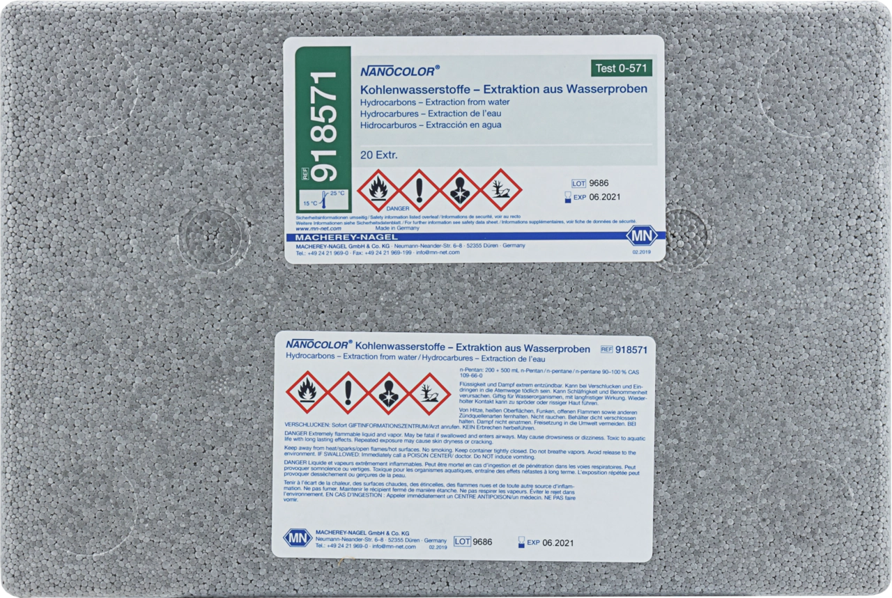 NANOCOLOR HC 300, Set for extraction from water