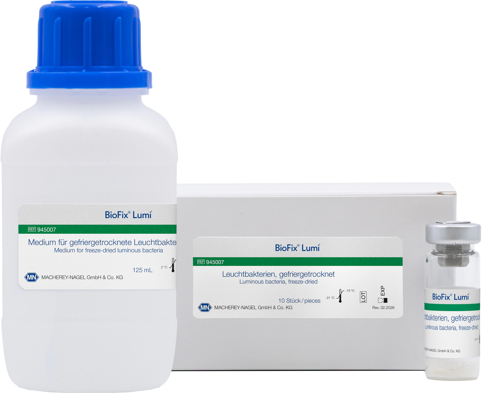 BioFix Lumi luminous bacteria, freeze-dried, 10 tubes for 200 tests