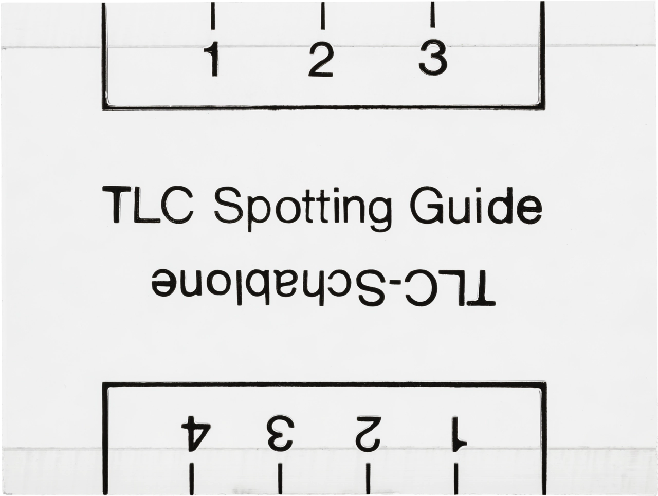 TLC spotting guides
