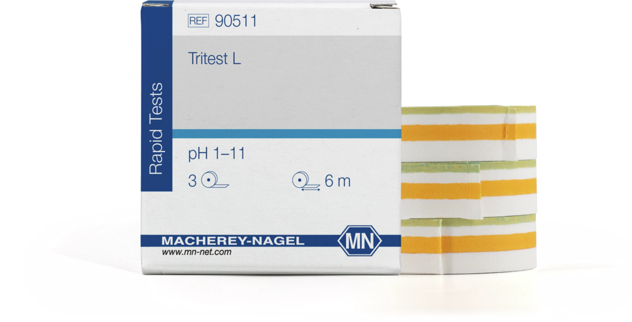 pH test paper Tritest L pH 1–11, refill pack