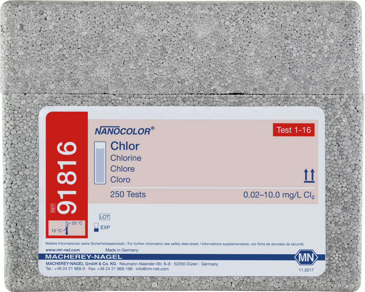 Standard test NANOCOLOR Chlorine