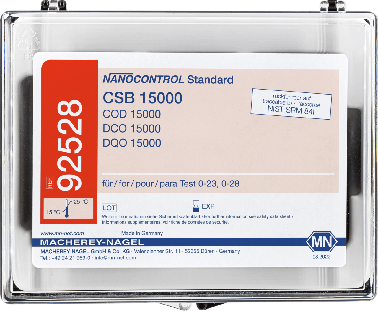 Standard solution NANOCONTROL COD 15000
