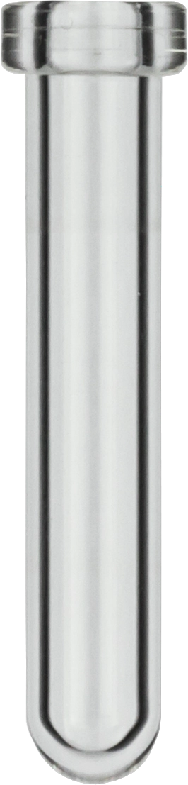 Crimp neck vial, N 8, 5.5x31.5 mm, 0.3 mL, round bottom, clear
