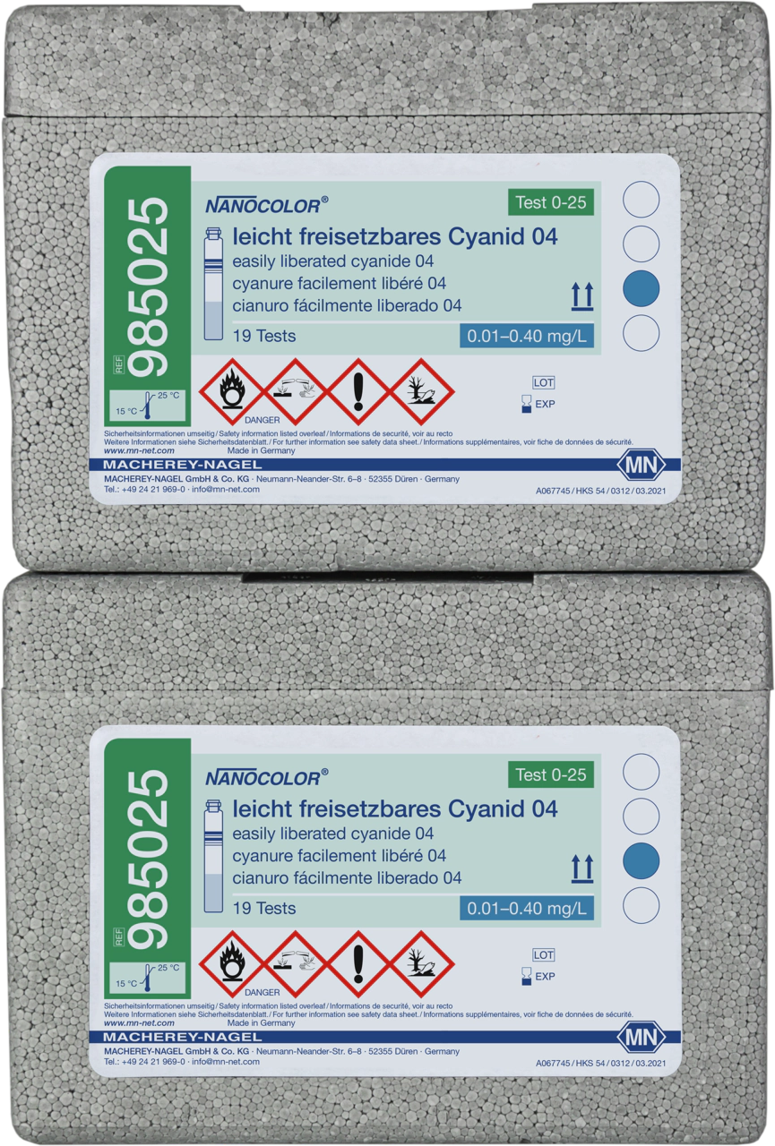 Tube test NANOCOLOR easily liberated cyanide 04