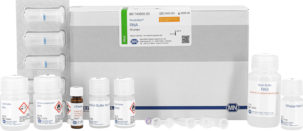 NucleoSpin RNA, Mini kit for RNA purification