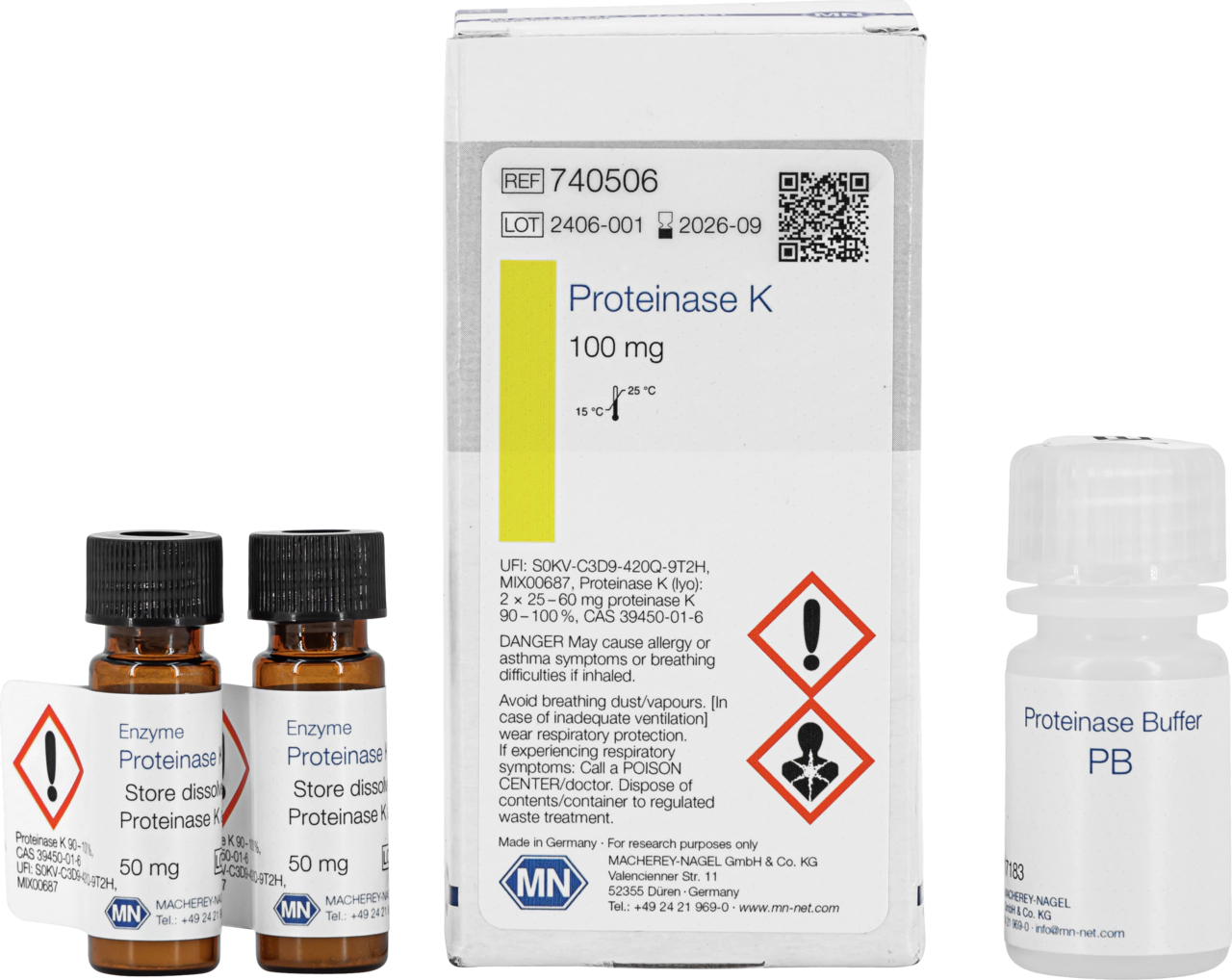 Lyophilized Proteinase K