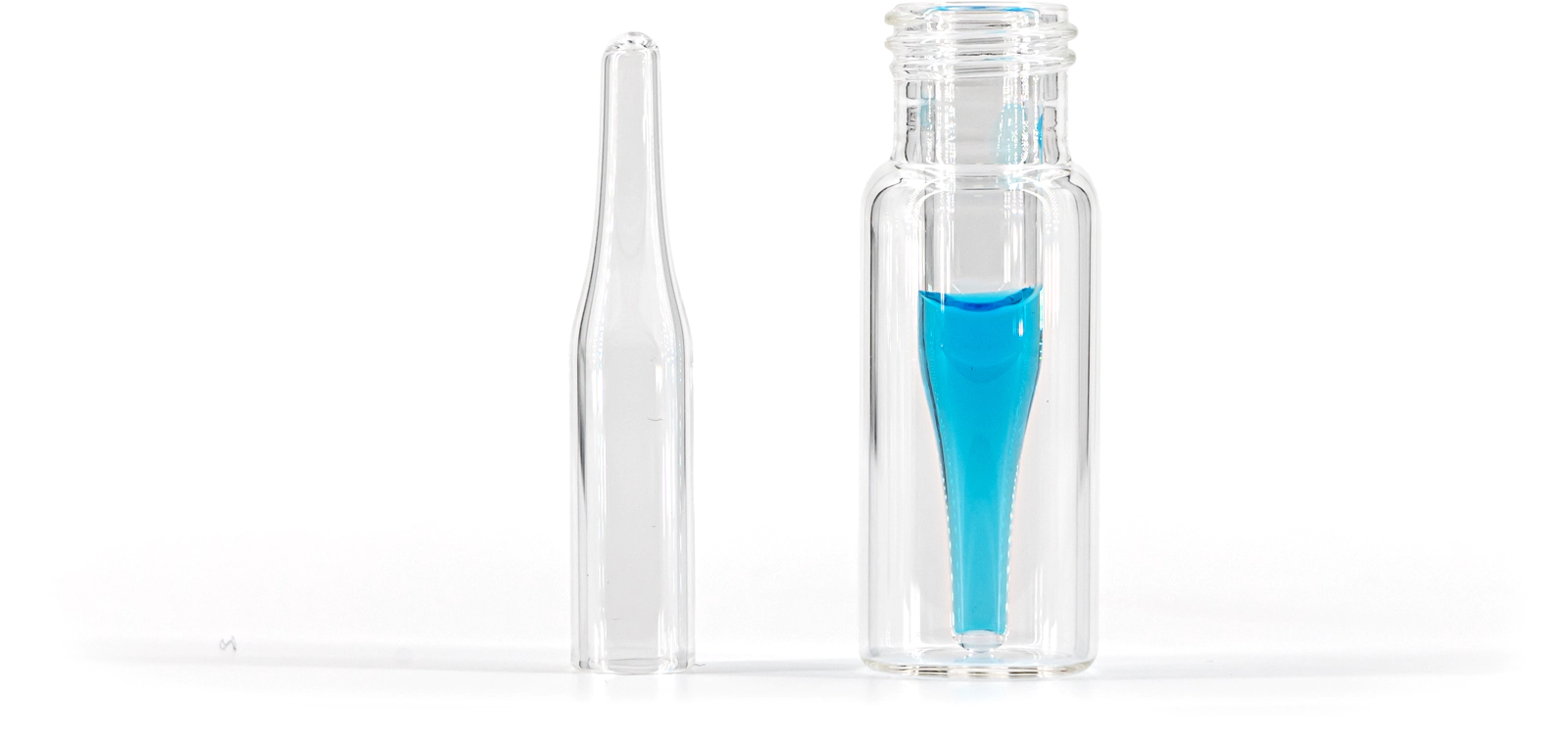 Micro-insert, N 9|N 10|N 11, 6.0x31.0 mm, 0.2 mL, conical, 15 mm tip, clear
