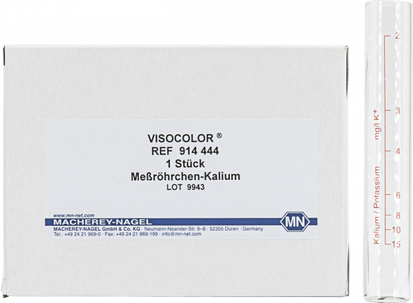 Measuring tube for VISOCOLOR ECO Potassium