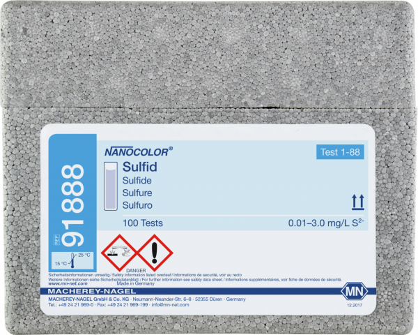 Standard test NANOCOLOR Sulfide