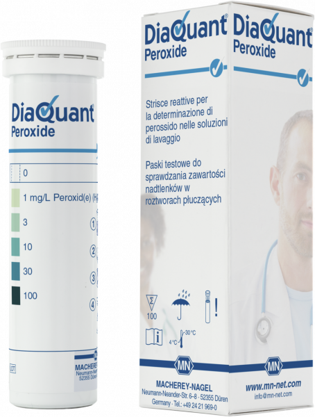 Semi-quantitative test strips DiaQuant Peroxide