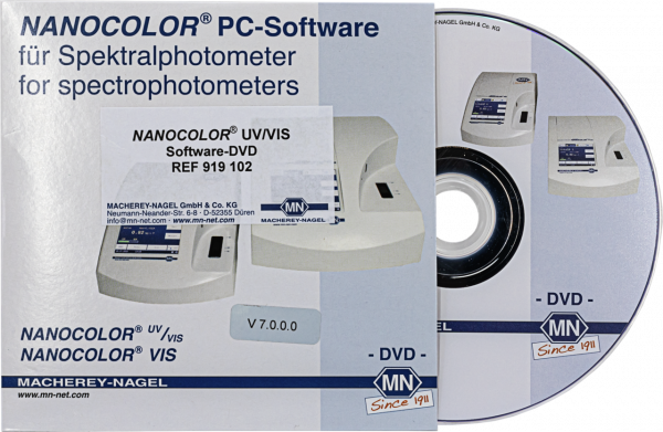 NANOCOLOR Spectrophotometer software