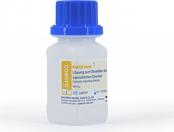 Osmotic pressure adjustment solution for BioFix Lumi