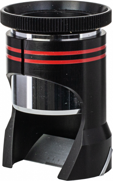 Magnifying lens with scale magnification 8x