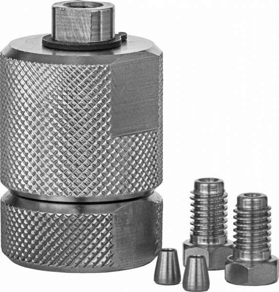 Guard column holder B for separate use of 5x3 mm Valco-Type HPLC guard columns
