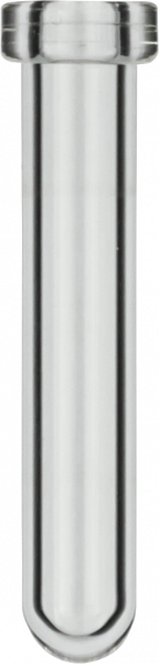Crimp neck vial, N 8, 5.5x31.5 mm, 0.3 mL, round bottom, clear