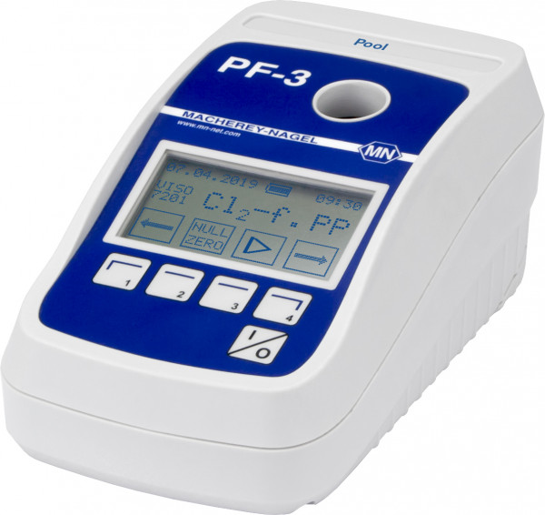 Reagent case with PF‑3 Pool with reagents (Cl₂ liquid)