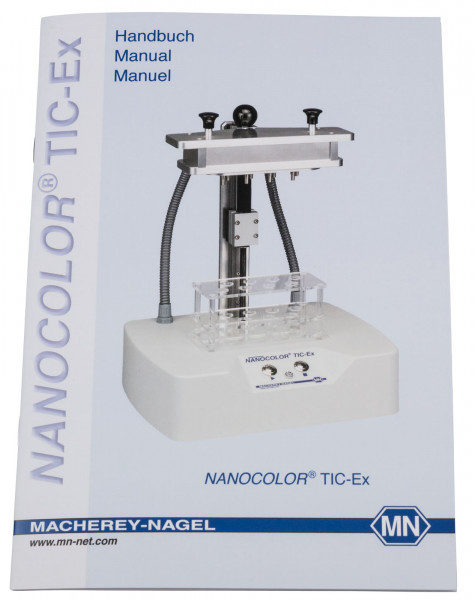 Manual for NANOCOLOR TIC‑Ex