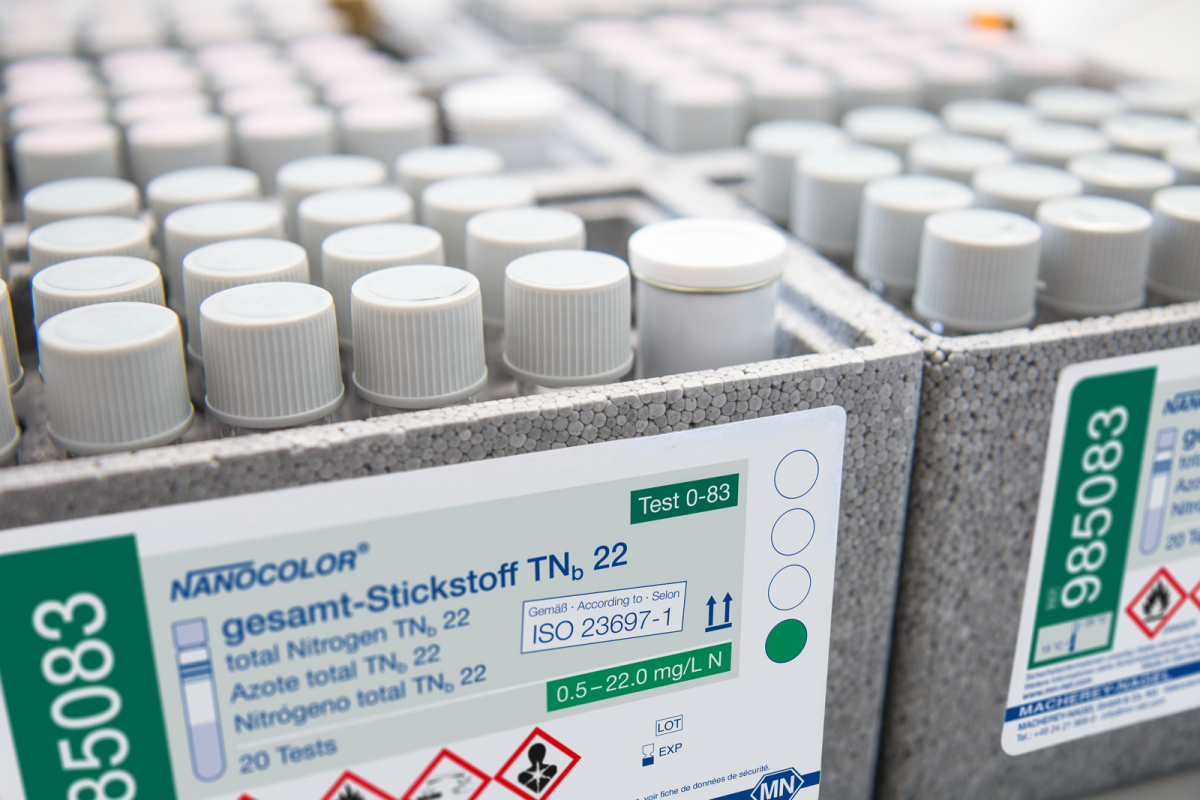 Rundküvettentest NANOCOLOR gesamt Stickstoff TNb 22, MN | MACHEREY  
