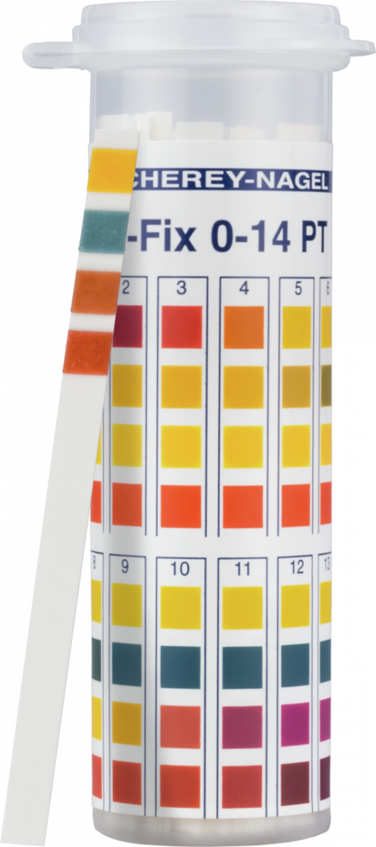 pH test strips, pHFix 014 PT, fixed indicator, MN MACHEREYNAGEL