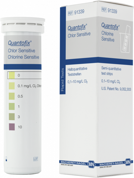 Semi-quantitative test strips QUANTOFIX Chlorine Sensitive