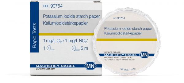 Qualitative potassium iodide starch paper MN 816 N for Nitrite and Free chlorine