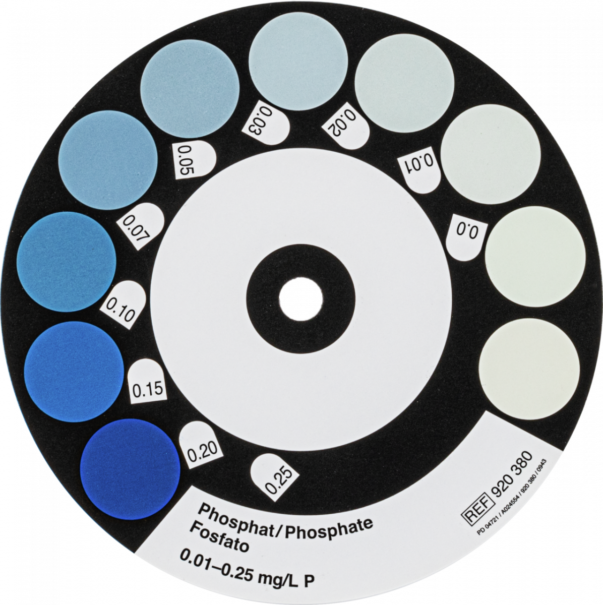 Colorimetric test kit VISOCOLOR HE Phosphate (DEV) low