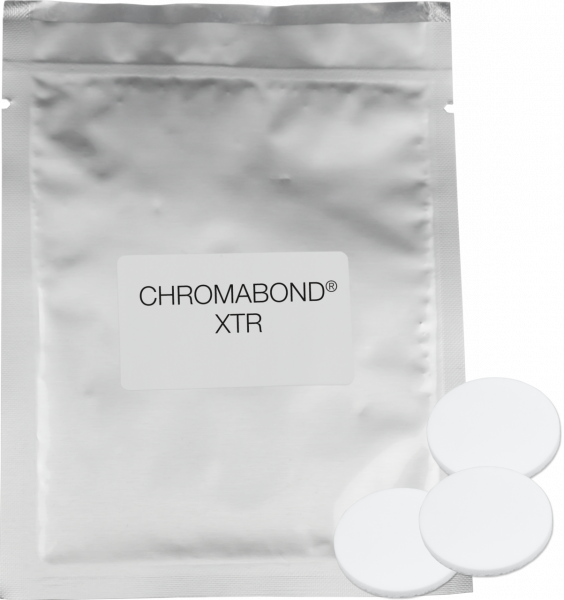 SPE adsorbents, LLE, SLE, CHROMABOND XTR + 50 filter elements (10 mm)