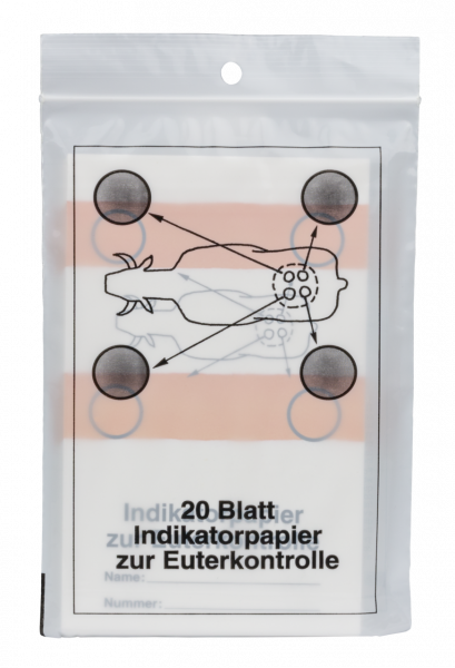 Qualitative Udder test paper for Mastitis