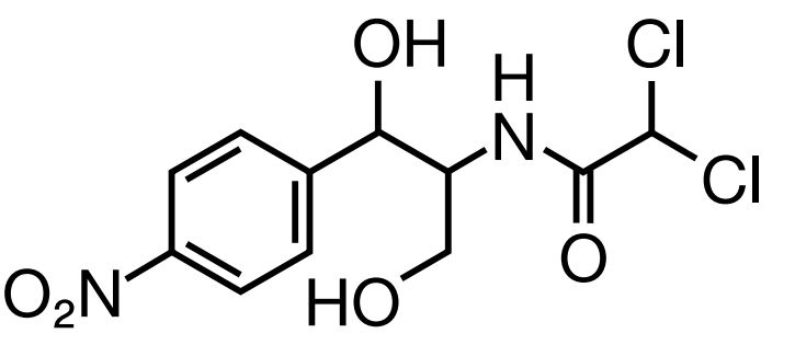 Chloramphenicol chemical structure