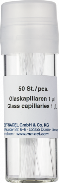 TLC glass capillaries, 1 µL