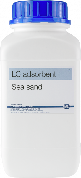Flash sea sand, acid washed, preignited