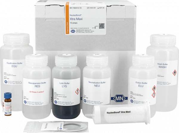 NucleoBond Xtra Maxi kit for transfection-grade plasmid DNA, MN ...