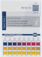 pH test strips, pH‑Fix 2.0–9.0, fixed indicator pH test strips, pH‑Fix 2.0–9.0, fixed indicator