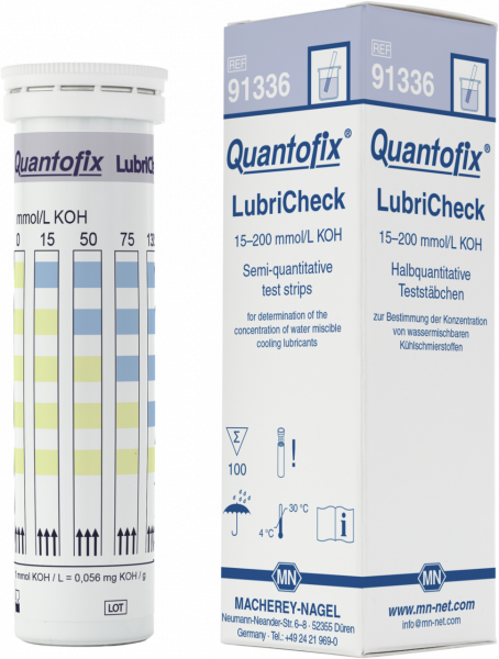 Semi-quantitative test strips QUANTOFIX LubriCheck