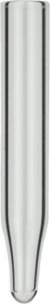 Micro-insert, N 8|N 11, 5.0x31.0 mm, 0.15 mL, conical, 9 mm tip, clear