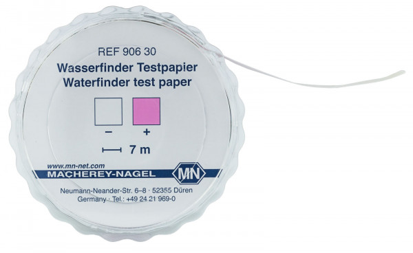 Qualitative Water finder test paper for traces of water