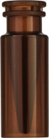 Snap ring/crimp neck vial, N 11, 11.6x32.0 mm, 0.3 mL, inner cone, PP amber Snap ring/crimp neck vial, N 11, 11.6x32.0 mm, 0.3 mL, inner cone, PP amber
