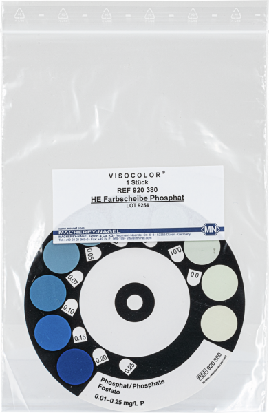 Color comparison disc for VISOCOLOR HE Phosphate (DEV)