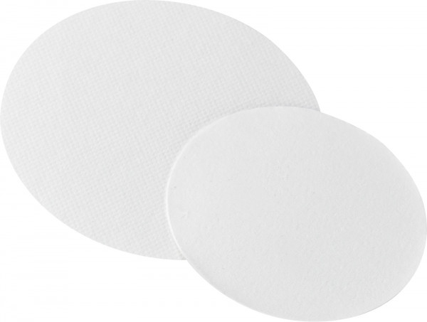 Glass fiber filter circles, MN 85/90 BF, Binder-free, Retention capacity: 0.5 µm