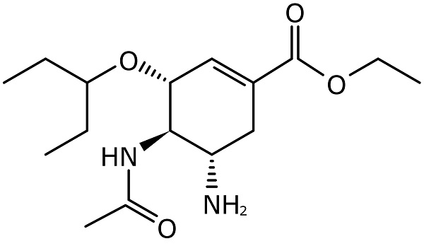 Structure - Oseltamivir (Tamiflu)