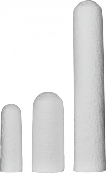 Extraction thimble MN 645 W, more permeable quality, cellulose