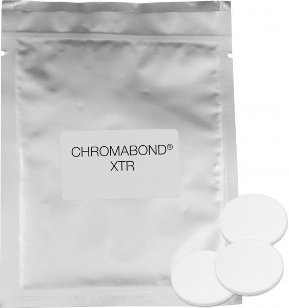 SPE adsorbents, LLE, SLE, CHROMABOND XTR + 50 filter elements (10 mm)