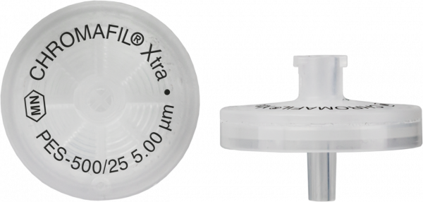 Syringe filters, labeled, CHROMAFIL Xtra PES, 25 mm, 5 µm