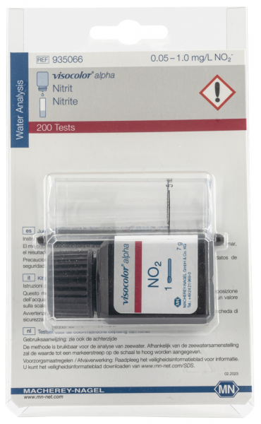 Colorimetric test kit VISOCOLOR alpha Nitrite