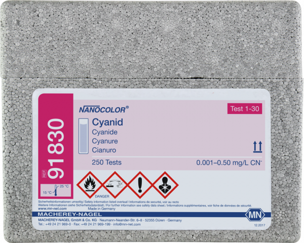 Standard test NANOCOLOR Cyanide